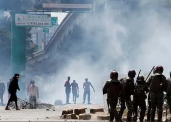 انتخابات کے متنازعہ نتائج کے خلاف عوام دارالحکومت کی سڑکوں پر نکل آئے