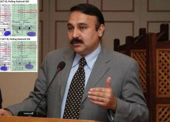 فارم 45 جمع نہ کروانے پر راجہ خرم نواز، طارق فضل پر جرمانہ عائد