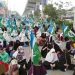 منصورہ کے باہر پولیس کی جماعت اسلامی کی خواتین سے بدسلوکی