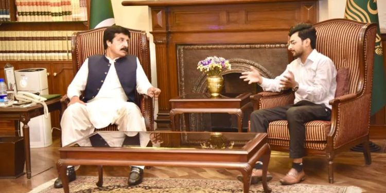 ینگ جرنلسٹس فیڈریشن کی گورنر پنجاب سے ملاقات