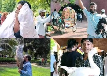 بنگلا دیش: مظاہرین نے وزیراعظم ہاؤس کا لوٹا ہوا سامان واپس کرنا شروع کر دیا