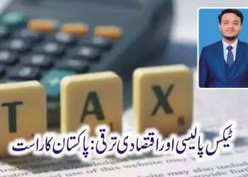 ٹیکس پالیسی اور اقتصادی ترقی: پاکستان کا راست