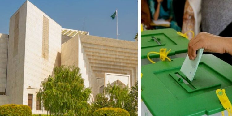 الیکشن کمیشن نے پی ٹی آئی کیس میں سپریم کورٹ کی وضاحت تک مقدمہ زیر التوا رکھنے کا فیصلہ محفوظ کر لیا