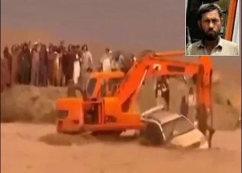 بلوچستان کے سیلاب میں بہادری کی مثال ڈرائیور کو پانچ لاکھ انعام