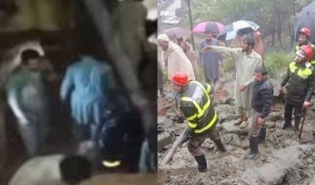 جدیر بالا میں تودہ گرنے کا دلخراش واقعہ, 9 بچوں سمیت 12 افراد جاں بحق