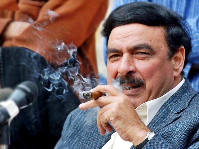حق پر کھڑا ہوں، جو مرضی کرلیں.شیخ رشید