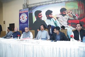 ینگ جرنلسٹس فیڈریشن پاکستان کی فلیٹیز ہوٹل میں پروقار لانچنگ تقریب