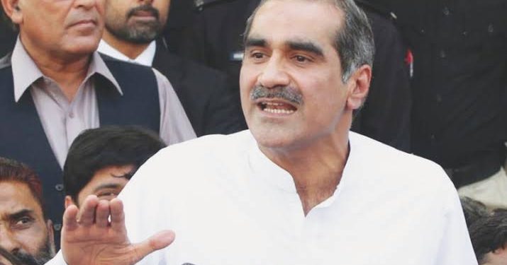 اختر مینگل کا استعفیٰ وفاق کے لیے خطرے کی گھنٹی ہے:سعد رفیق