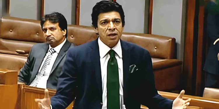 پی ٹی آئی اسٹبلشمنٹ کو پہلے گالیاں دیتی ہے، پھر پاؤں پڑ جاتی ہے:فیصل واوڈا
