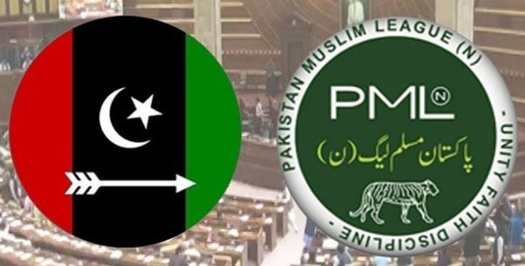 پنجاب میں ن لیگ اور پیپلزپارٹی میں پاور شیئرنگ پر پیش رفت کا امکان