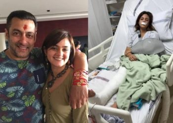 سلمان خان کی بہن ٹریفک حادثے میں زخمی