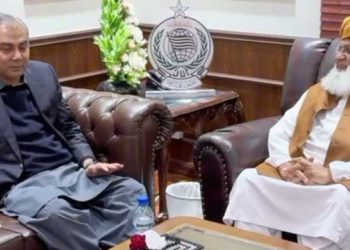 محسن نقوی کی مولانا فضل الرحمن سے ملاقات، ملک کی موجودہ صورتحال پر تبادلہ خیال